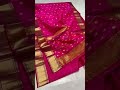 available chanderi handloom pattu soft silk saree order now my whatsapp 6268345665