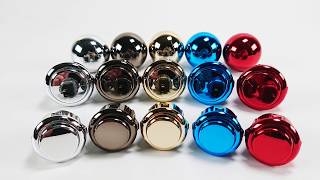 【玩轉搖桿No.09】SANWA OBSJ-30/OBSJ-24 ALL NEW COLOR JB/JR AND LB-35 JBJR Pre-release display