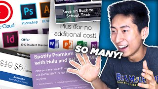 TOP 8 PERKS of Your Student Email!