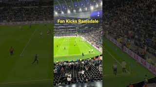 Fan Kicks Ramsdale in head! Richarlison Fight! Spurs v Arsenal #tottenhamhotspur #arsenal #spurs