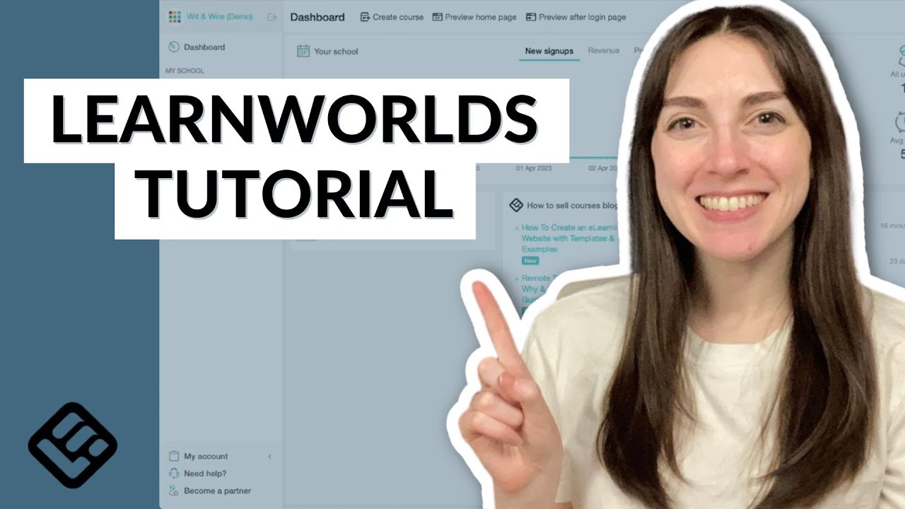 How To Create & Sell Online Courses With LearnWorlds (vs. Thinkific ...