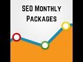 Get More Traffic with SEO Monthly Packages