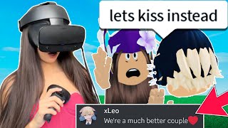 The FULL Story of My Friends CHEATING BOYFRIEND.. (Roblox Vr hands)