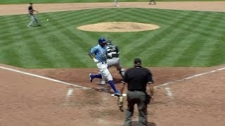 CWS@KC: Butler ties game in fifth with an RBI single