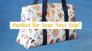 DIY Quilted Weekender Bag | The Perfect Travel Bag!