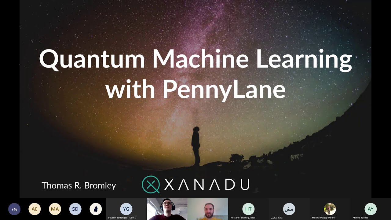 Quantum Machine Learning With Pennylane Youtube