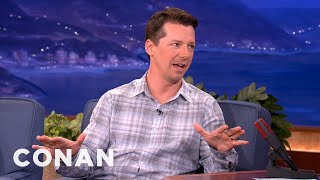 Sean Hayes Visits The WWE | CONAN on TBS