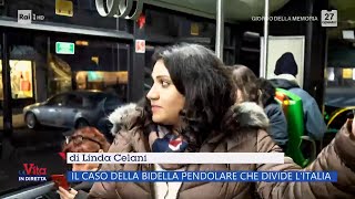 Il caso della bidella pendolare che divide l'Italia - La vita in diretta - 27/01/2023