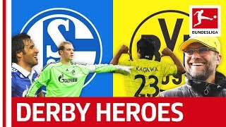 Schalke 04 vs. Borussia Dortmund - Greatest Revierderby Heroes All Time