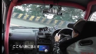 EP91スターレットグランツァV車載映像、再度山ビーナス→\