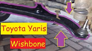 How To Change The Wishbone On A Toyota Yaris !!!!