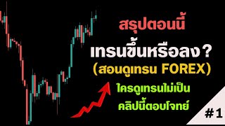 สอนวิธีดูเทรนในตลาด ฉบับละเอียดยิบบบ | Forex Trend คือ?