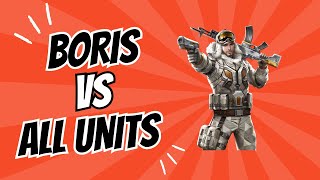 Boris Vs All Units | Red Alert 2