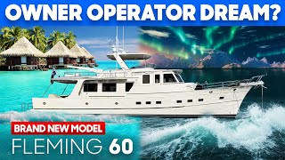 The PERFECT Liveaboard Bluewater Cruiser? Fleming 60 Tour \u0026 Review