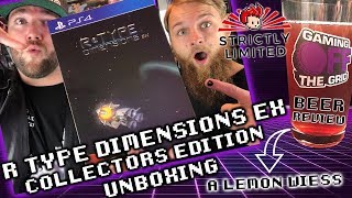 R-Type Dimensions EX (PS4) Collectors Edition Unboxing | Strictly Limited Games