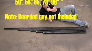 Thule LB65 65 Inch Load Bars Demo by Rack Attack