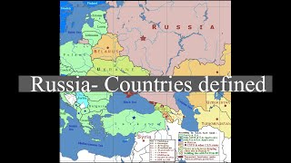 Russia - Countries defined