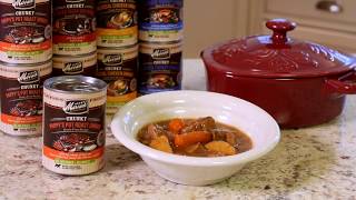 Merrick Chunky Grain-Free Pappy's Pot Roast Dinner Canned Dog Food