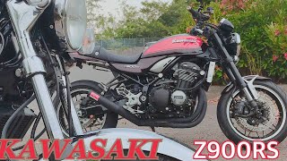 KAWASAKI Z900RS it's so cooooooool ‼️ / Kawasaki Z1 【モトブログ】旧車 motovlog Motorcycle 70’s style