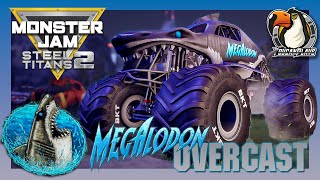 Unleashing the Power of Megalodon Overcast: World Career Mode Victory in Monster Jam Steel Titans 2