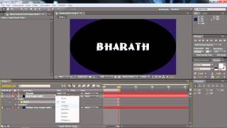 Adobe After Effects CS4 intro making Tutorial