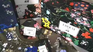 ERDEM x H\u0026M 2017 DESIGNER COLLAB HAUL