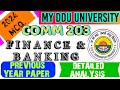 COMM 203 MCQ| FINANCE AND BANKING MCQ| FINANCE AND BANKING MODEL PAPER| COMM 203 IMPORTANT QUESTION