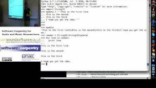 Important Python libraries, part 2 (Software Carpentry)
