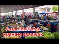 Pasar Tani Satok Kuching Sarawak Malaysia. #2024