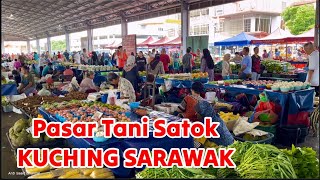 Pasar Tani Satok Kuching Sarawak Malaysia. #2024