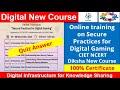 Online training on Secure Practices for Digital Gaming DIKSHA online quiz answer