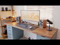 Modern & Aesthetic IKEA Desk Setup Tour!