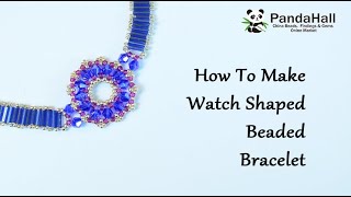 Shaped Beaded Bracelet/Bracciale a forma di perline【Pandahall DIY】