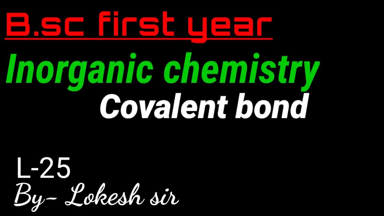 Comparison Of Vbt And Mot / Covalent Bonding Inorganic Chemistry B.sc ...