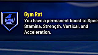 NBA 2K21 gym RAT BADGE EASY - HOW TO UNLOCK GYM RAT FAST IN 2K21