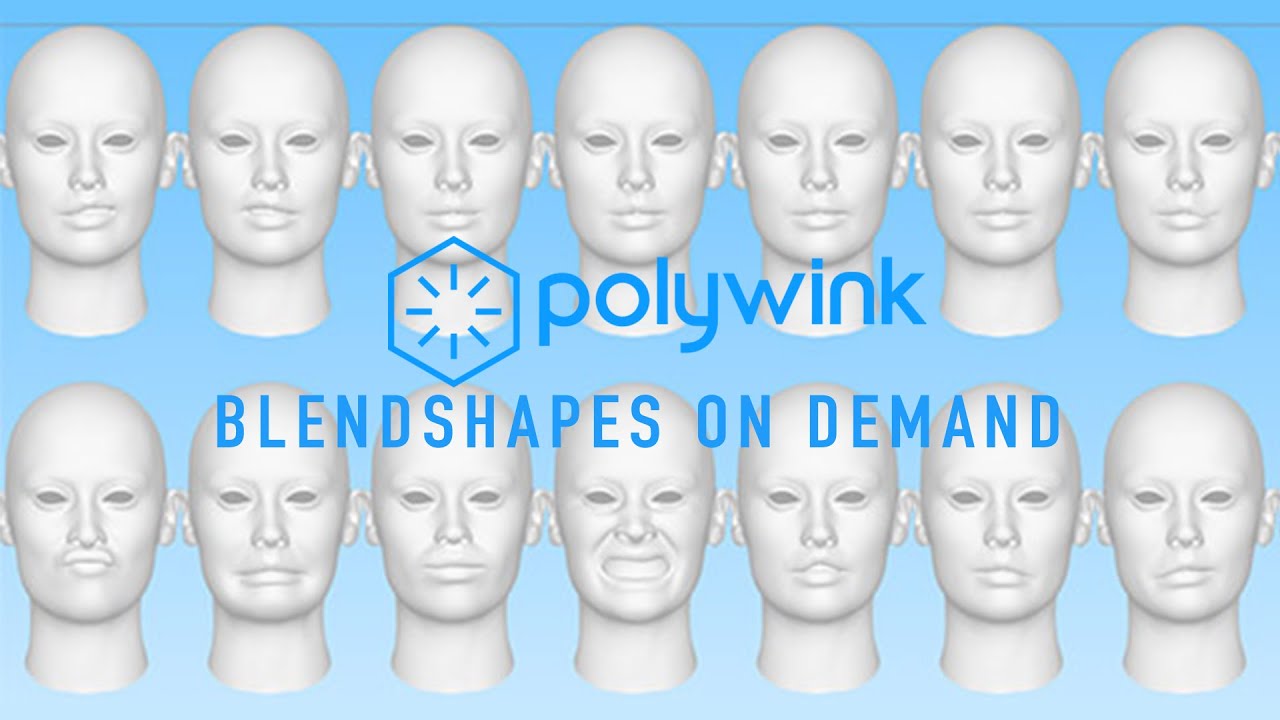 Blendshapes On Demand - Polywink - YouTube