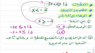 البرهان غير المباشر رياضيات اول ثانوي 1444