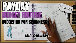 MY PAYDAY ROUTINE | HOW I BUDGET MY BI-WEEKLY PAYCHECK | BUDGETING FOR BEGINNERS