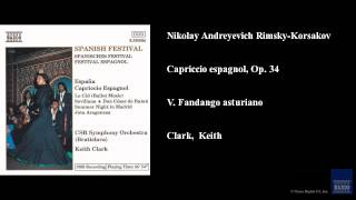 Nikolay Andreyevich Rimsky-Korsakov, Capriccio espagnol, Op. 34, V. Fandango asturiano