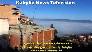 Kabylie News Télévision: une petite chaîne qui fait mieux pour la Kabylie que les grandes