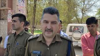 Vizwal Road accidant 2 Byte Narender Kumar DSP