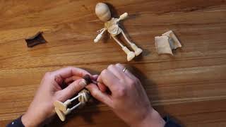 How to make a Waldorf inspired doll Part 2 | Waldorf Puppe tutorial Körper | Creating the body