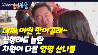 [경인세상 1회④] 대체 어떤 맛이길래…심형래도 놀란 차원이 다른 양평 산나물