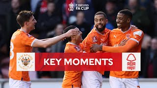 Blackpool v Nottingham Forest | Key Moments | Third Round | Emirates FA Cup 2022-23