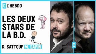 Riad Sattouf - Mathieu Sapin : les deux stars de la BD - C l’hebdo - 21/11/2020