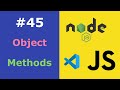 JavaScript for Beginners #45 Object Methods