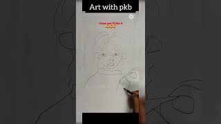 who is he ?😱🥰 #youtubeshorts #shortvideo #ytshorts #short #bts member 💜, bts 💜 #drawing