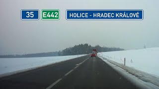 Silnice I/35: Holice - Hradec Králové (2021 - 3x)