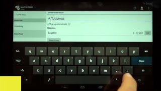 Clover POS Adding and Editing Modifiers