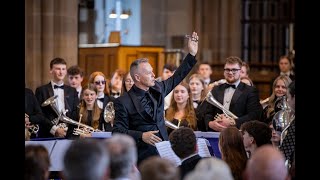 A selection of pieces from the Youth Band concert in Blackburn cathedral, 10 August 2024